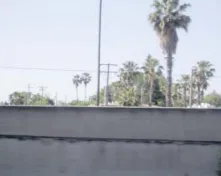 A photo of a freeway wall.