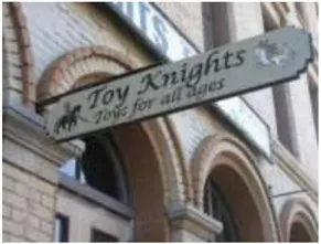 A photo of a building sign.