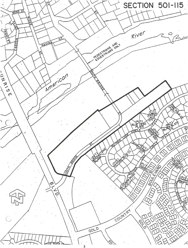 Map of the Citrus Road Special Planning Area