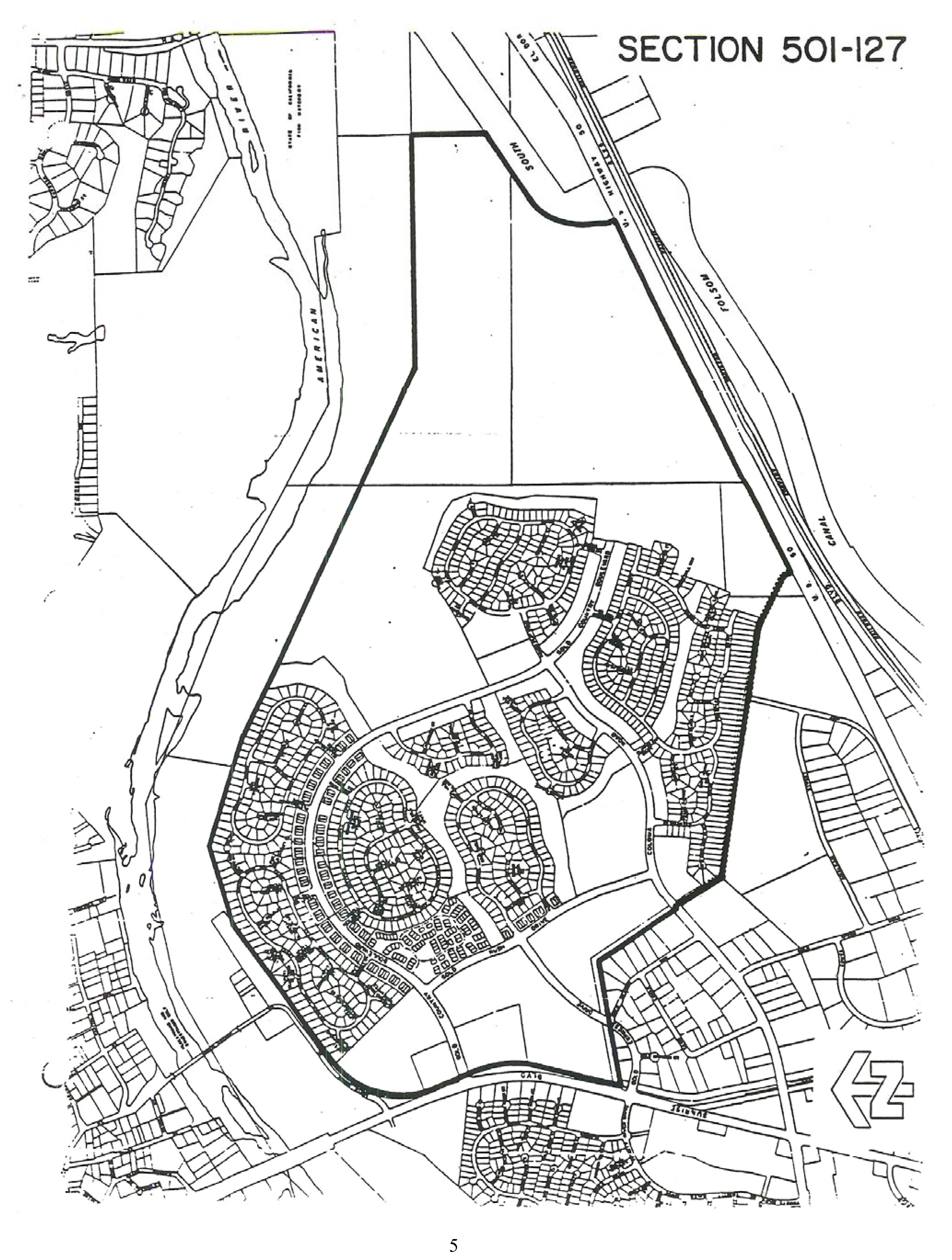 Map of the Gold River Special Planning Area