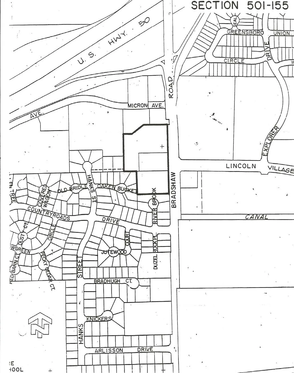 Map of the Edward Kelley School Special Planning Area