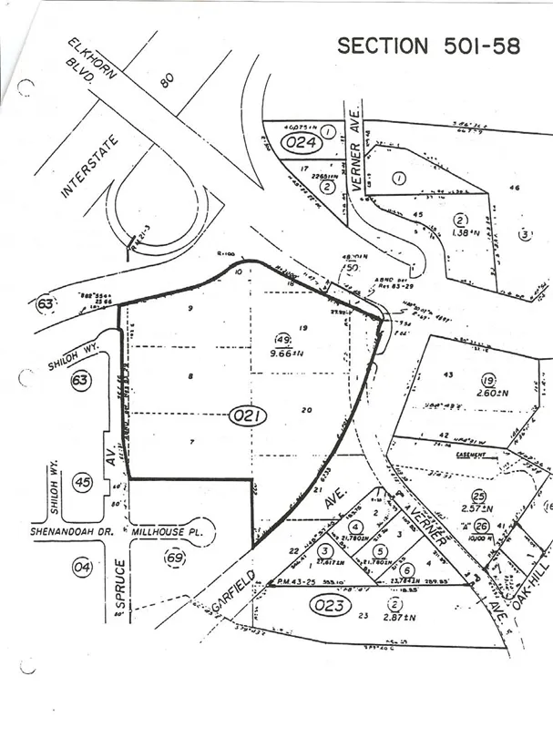 Map of Greenback - Garfield Special Planning Area