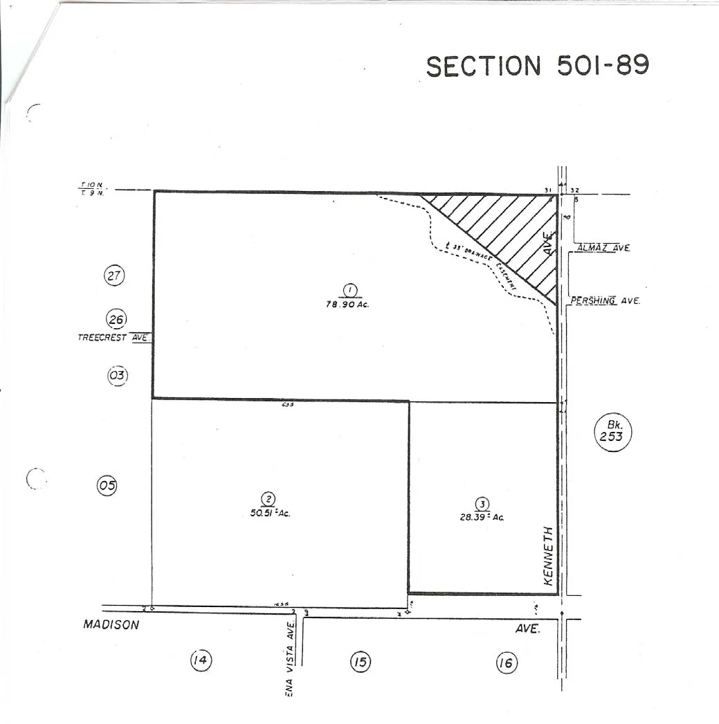 Map of area within Madison Kenneth SPA to encourage a trail system
