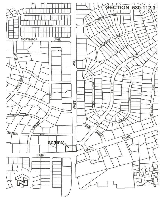 Properties in the SC(NPA) zone