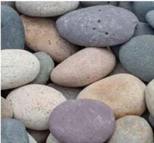 A photo of multicolored rocks.