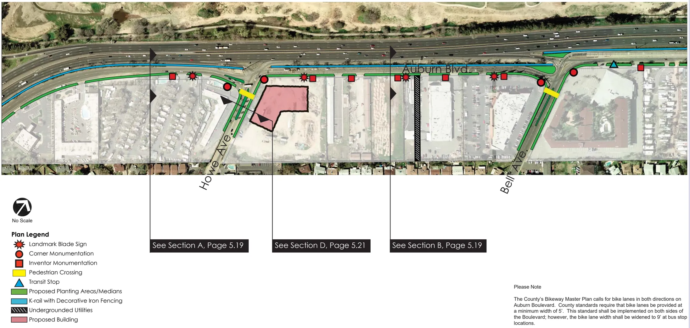 A streetscape plan of West Auburn Boulevard from Capital City Freeway to Bell Avenue.
