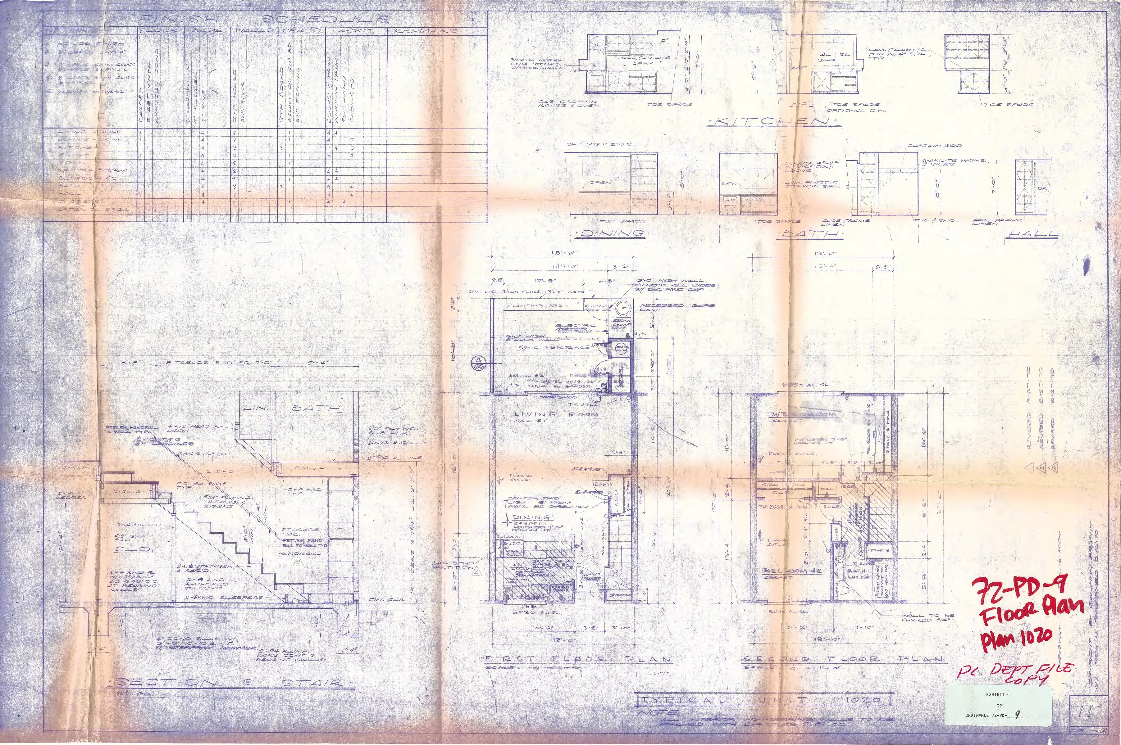 Unit 1020 Floor Plan