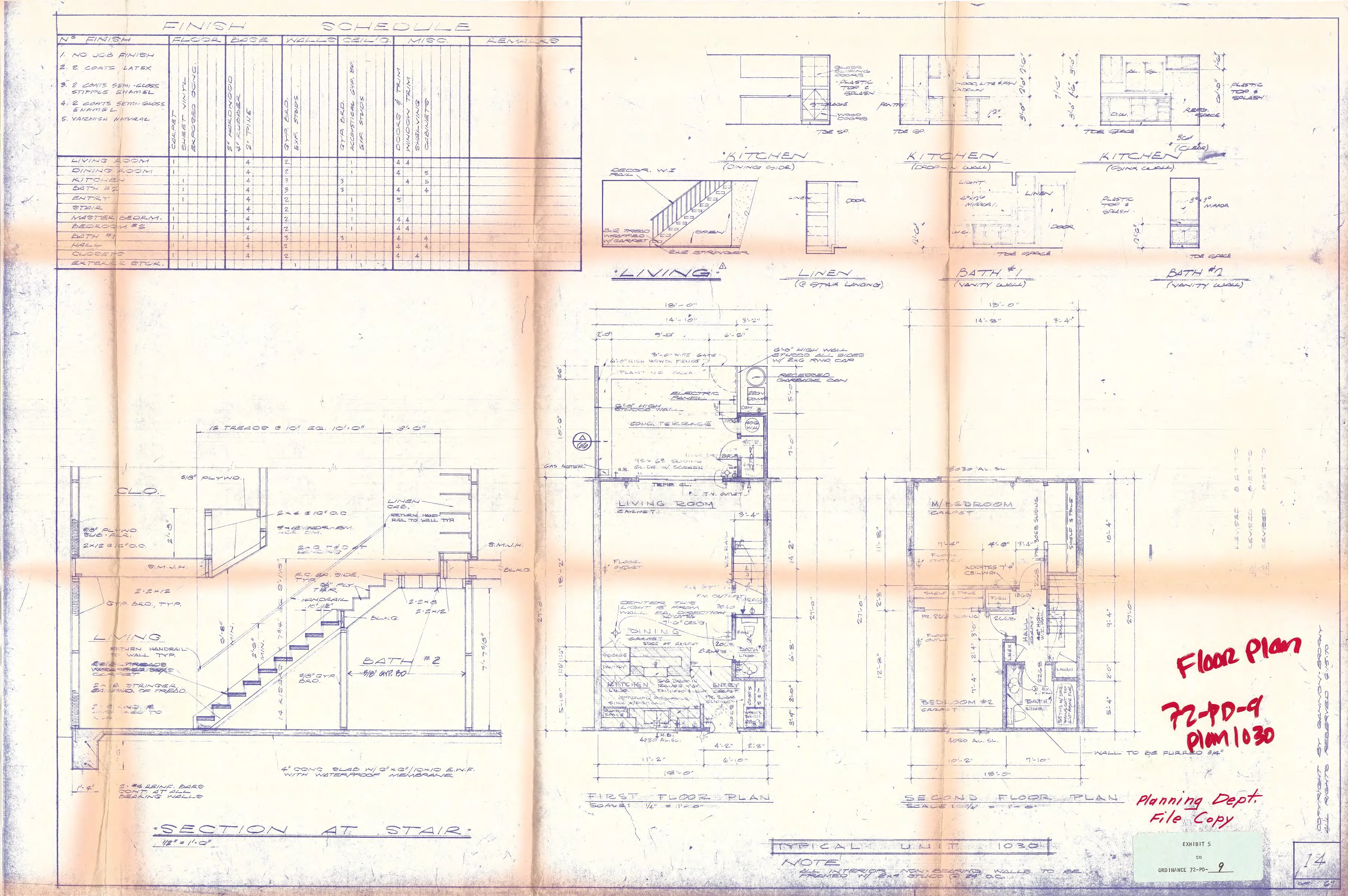 Unit 1030 Floor Plan