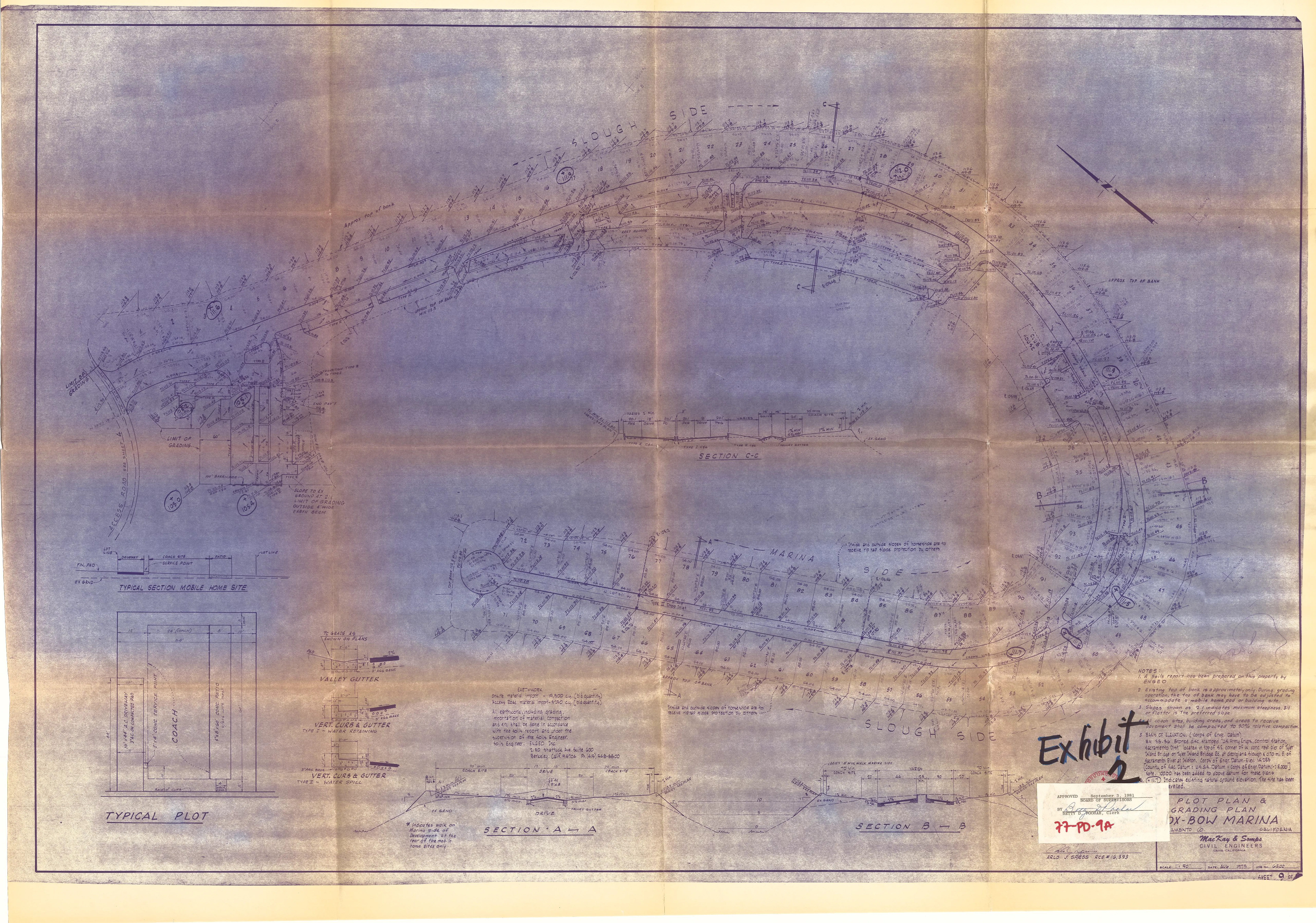 Revised Development Plan of Ox Bow Marina