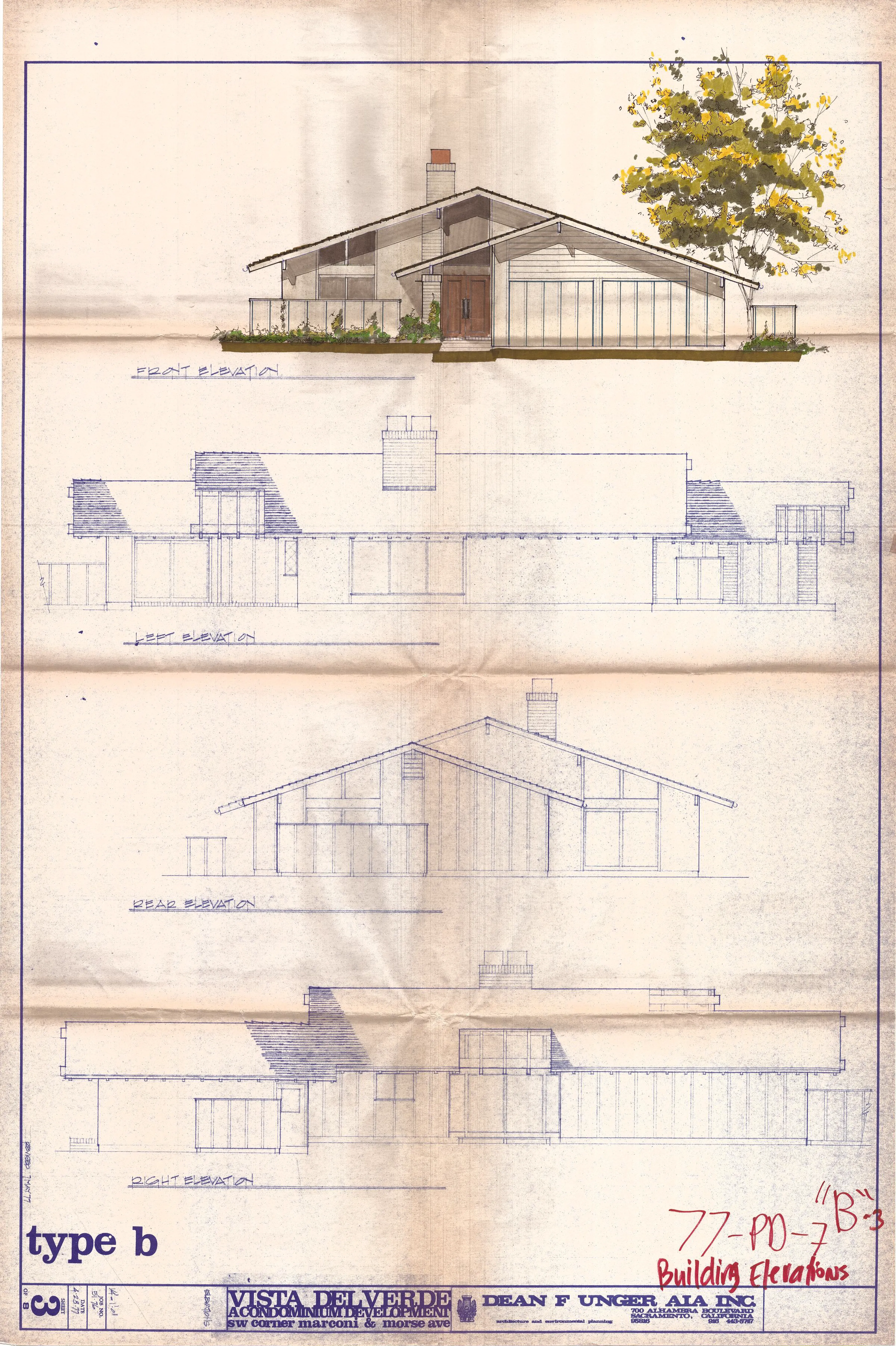 Exhibit B-3 Elevations of Model Type B