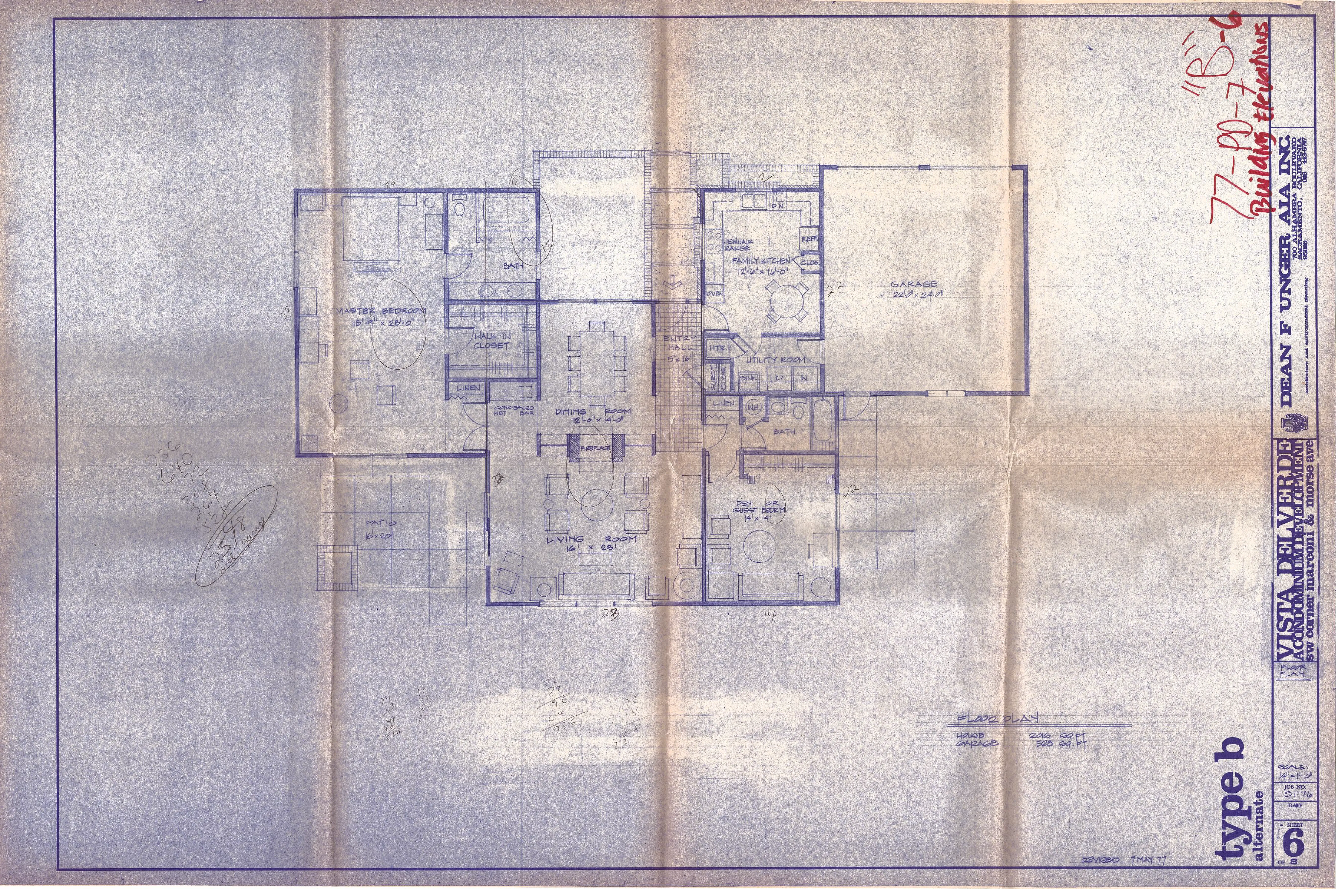 Exhibit B-6 Floor Plan of Model Type C