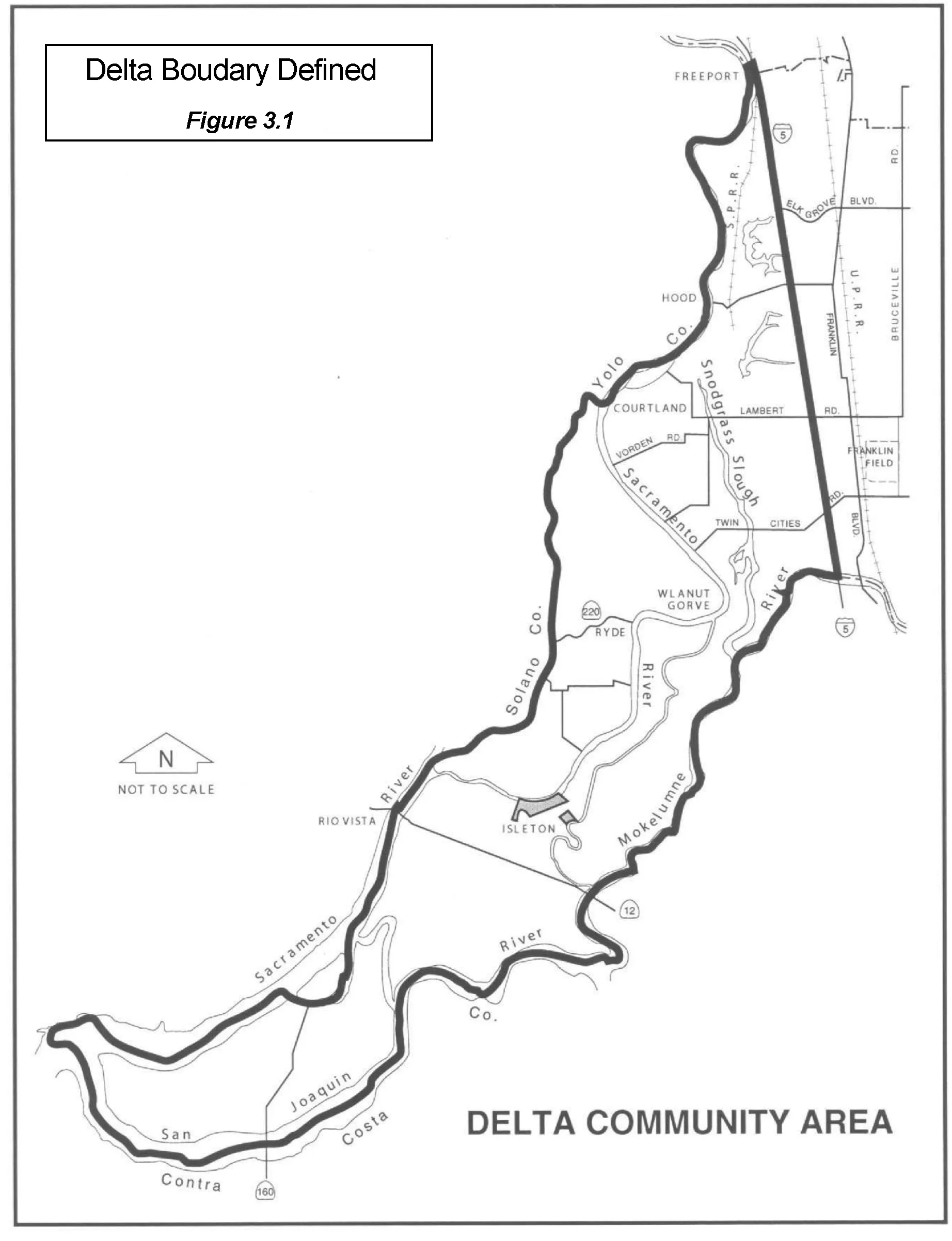 Map of the Delta, as referenced in this Chapter