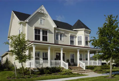 Interior lot house with consistent high-quality details.