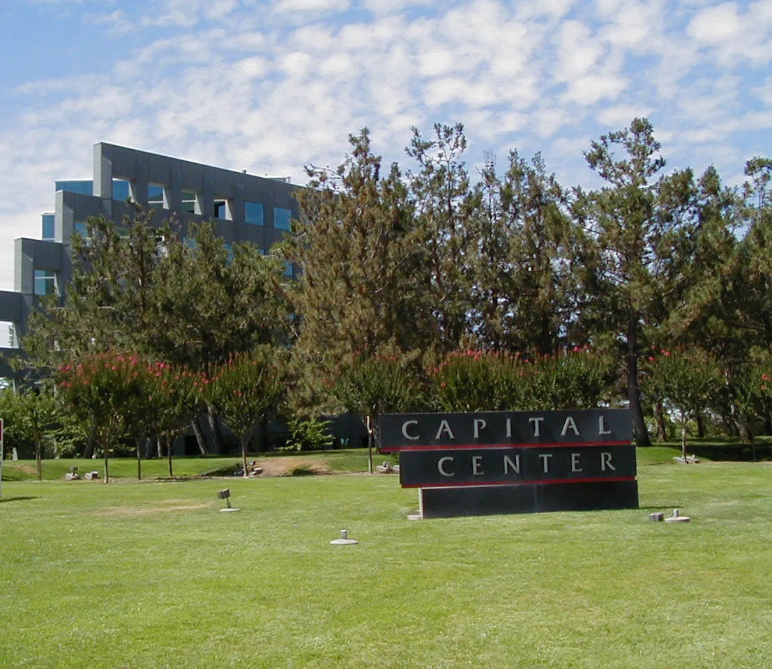 Entry sign to "Capital Center" office park