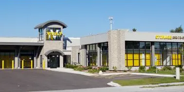 Storefront of self storage facility.