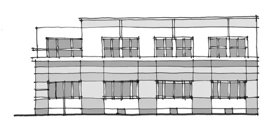 Diagram depicting the desirable concrete masonry building features.