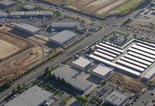 Aerial of Industrial Sites
