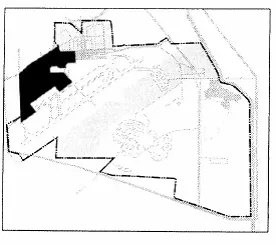 Map of the North Airport Industrial Area within the SPA