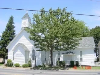 The Church of Christ building located on Florin Road.