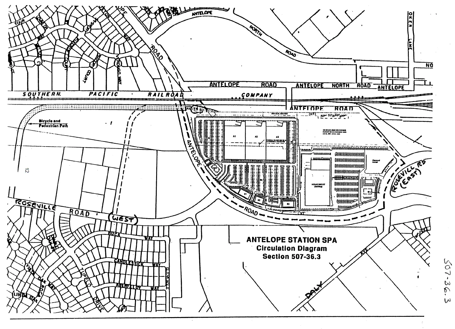 Amended circulation map of the SPA