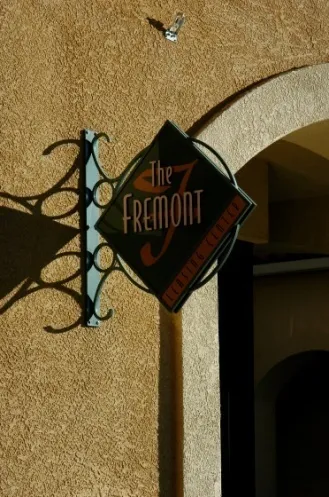 A small wall mounted sign reading "The Fremont".