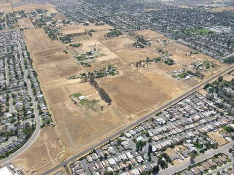 Aerial View of the Caselman Road / Carlisle Avenue Area