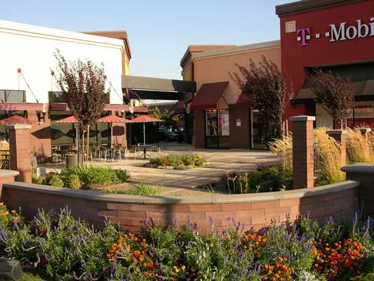 Photo of a Commercial Shopping Area