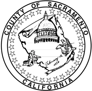 Official seal of Sacramento County