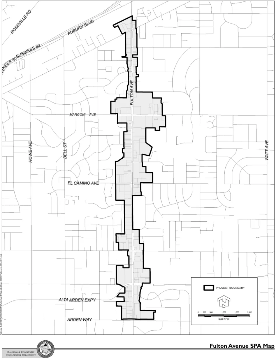 Map Showing Proposed SPA Boundaries