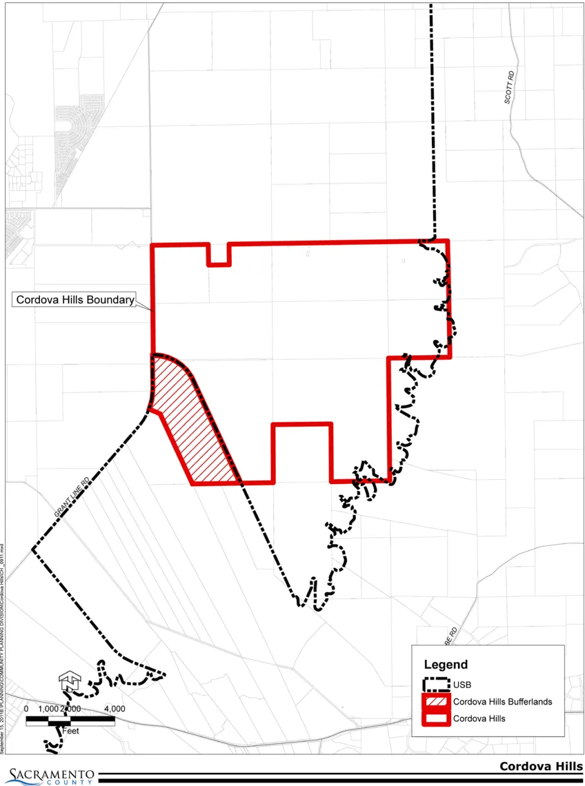 Area of Public Water and Service Facilities