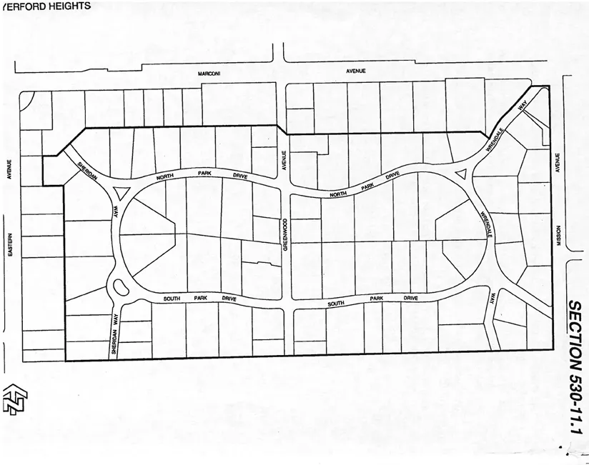 Map of Beyerford Heights NPA